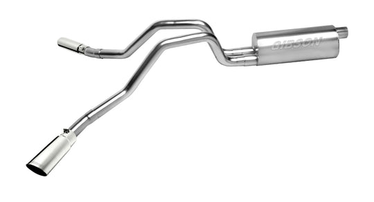 Gibson 14-18 GMC Sierra 1500 Denali 6.2L 3.5in/2.25in Cat-Back Dual Extreme Exhaust - Aluminized