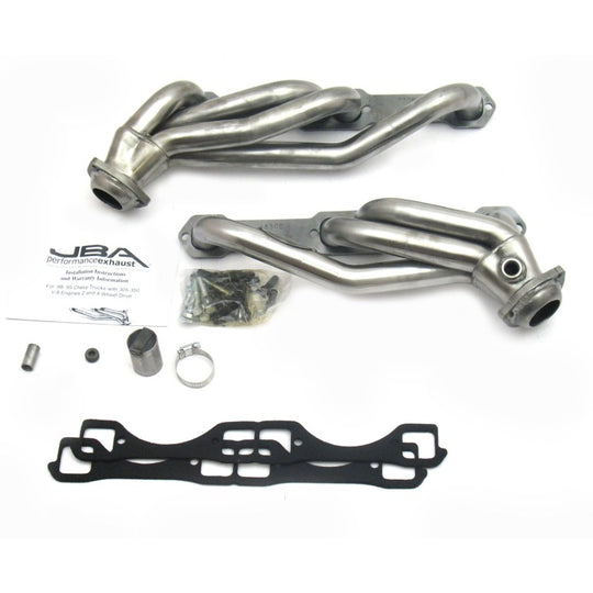 JBA 92-95 Chevrolet Blazer 5.0L/5.7L w/o A.I.R. 1-1/2in Primary Raw 409SS Cat4Ward Header