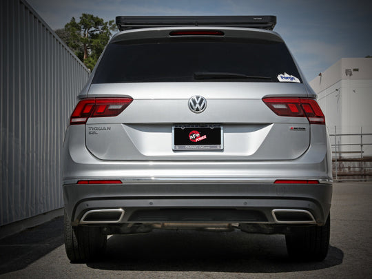 aFe MACH Force-Xp 3in - 2 1/2in SS Cat Back Exhaust System VW Tiguan 18-22 2.0 110in Wheelbase (AWD)