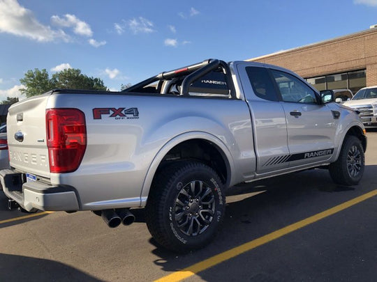 EGR 2019+ Ford Ranger Black Powder Coat S-Series Sports Bar (w/o Side Plates)