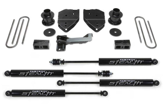 Fabtech 17-21 Ford F250/F350 4WD 4in Budget Sys w/Stealth