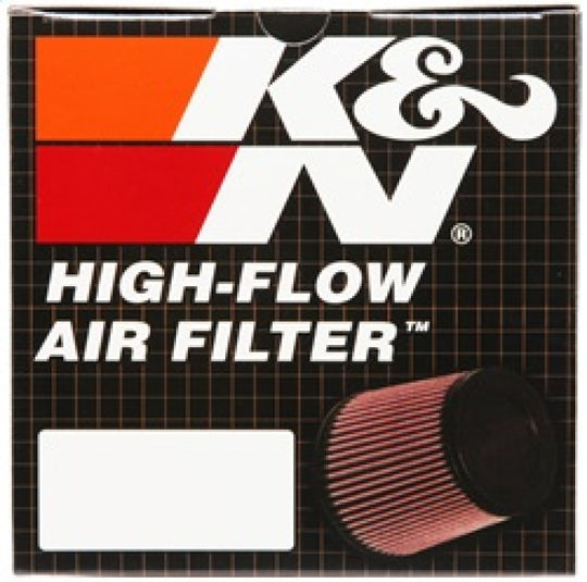 K&amp;N Filter Universal Rubber Filter Round Straight 3.5in Flange ID x 5in OD x 8.5in H