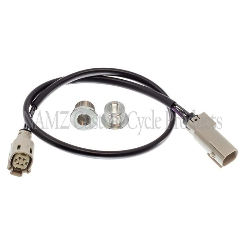 NAMZ Front O2 Sensor Extension Incl. Bung Reducers (For Fitment of 2009 FL Pipes on 2010 FL)