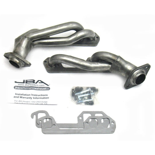 JBA 96-03 Dodge Truck 3.9L V6 1-1/2in Primary Raw 409SS Cat4Ward Header