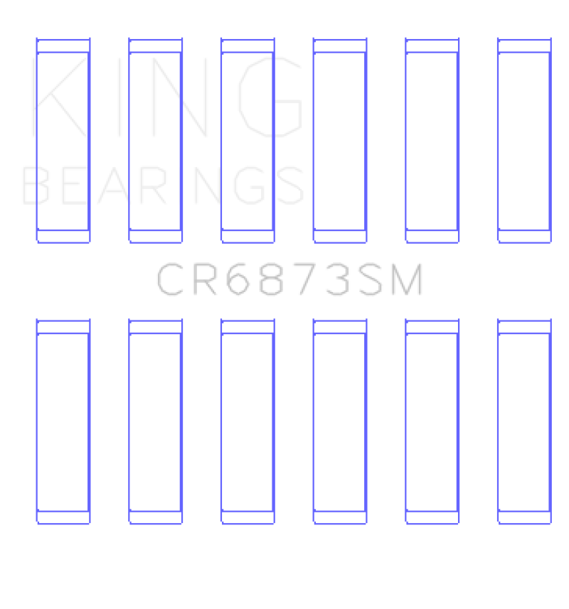 King Toyota 2GR-FE/3GR-FE Connecting Rod Bearing Set