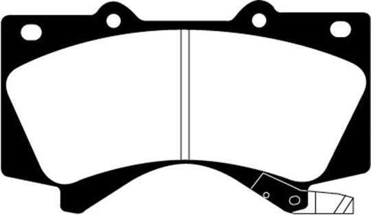 EBC 08+ Lexus LX570 5.7 Greenstuff Front Brake Pads