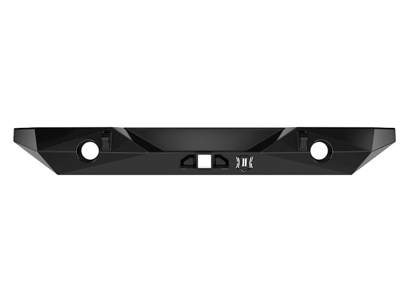 ICON 07-18 Jeep Wrangler JK Pro Series 2 Rear Bumper w/Hitch/Tabs