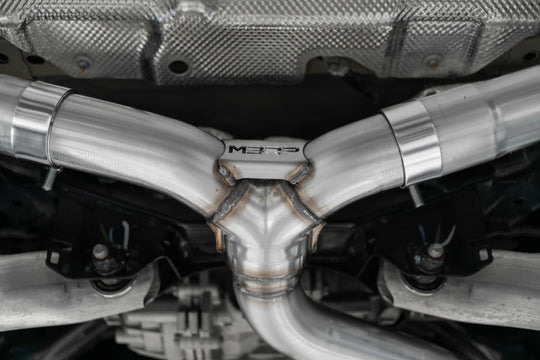 MBRP 2021+ Ford Bronco Sport (1.5L / 2.0L EcoBoost) 2.5in Resonator-Back Exhaust - Dual Rear Exit