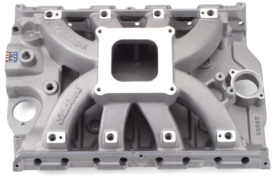 Edelbrock 390-428 Ford FE Victor EFI Manifold 4150 Flange Mounting