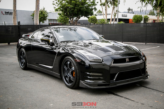 Seibon 09-12 Nissan GTR R35 GTII-Style Carbon Fiber Hood