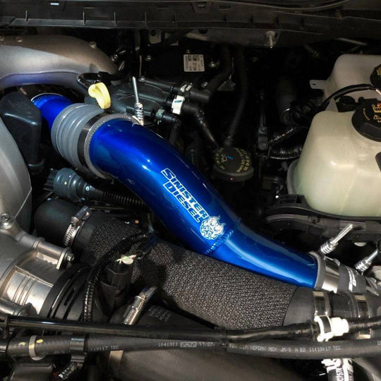 Sinister Diesel 2017-2021 Ford Powerstroke 6.7L Intercooler Charge Pipe Kit