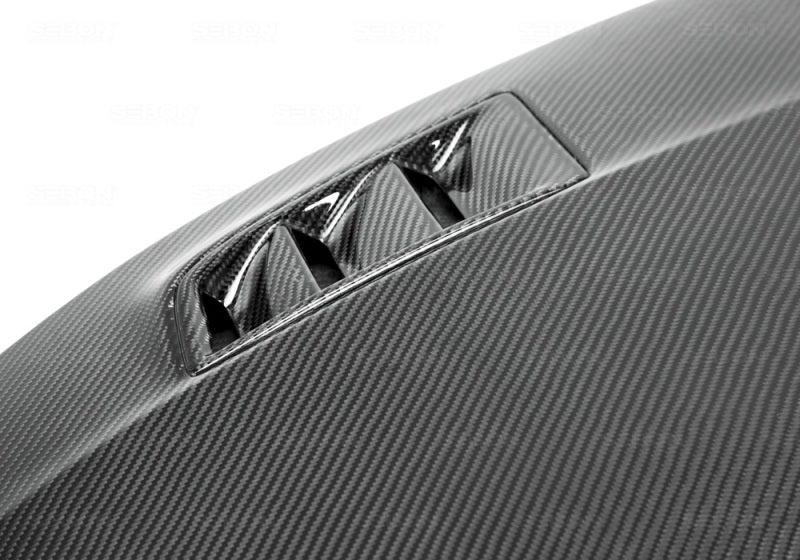 Seibon 06-07 Honda Civic 4 Door MGII-Style Carbon Fiber Hood