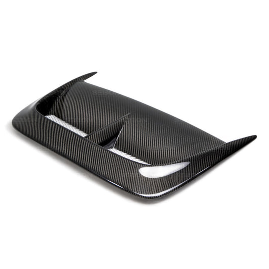 Seibon 04-05 Subaru WRX/STi CW Carbon Fiber Hood Scoop - Only Fits OEM Hoods (Not Seibon Hoods)