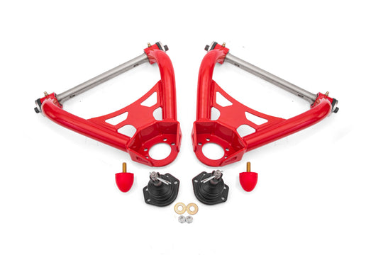 BMR 64-72 A-Body Non-Adj Upper A-Arms (Polyurethane) - Red