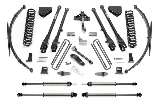 Fabtech 11-16 Ford F250 4WD 10in 4Link Sys w/Coils & Dlss Shks