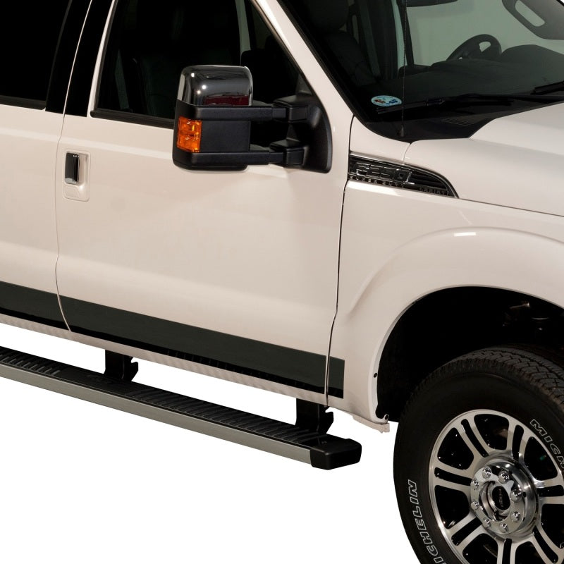 Putco 11-16 Ford SuperDuty - Super Cab 6.5ft (10pcs - 6.25in Wide) Black Platinum Rocker Panels