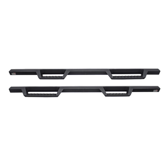 Westin/HDX 09-18 Dodge/Ram 1500 Quad Cab Drop Nerf Step Bars - Textured Black
