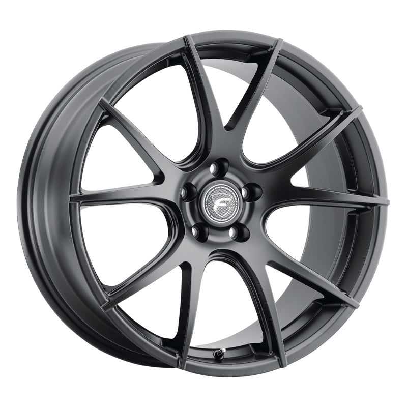 Forgestar CF5V 20x11 / 5x120 BP / ET40 / 7.6in BS Satin Black Wheel