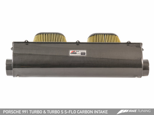 AWE Tuning Porsche 991 (991.2) Turbo and Turbo S S-FLO Carbon Intake