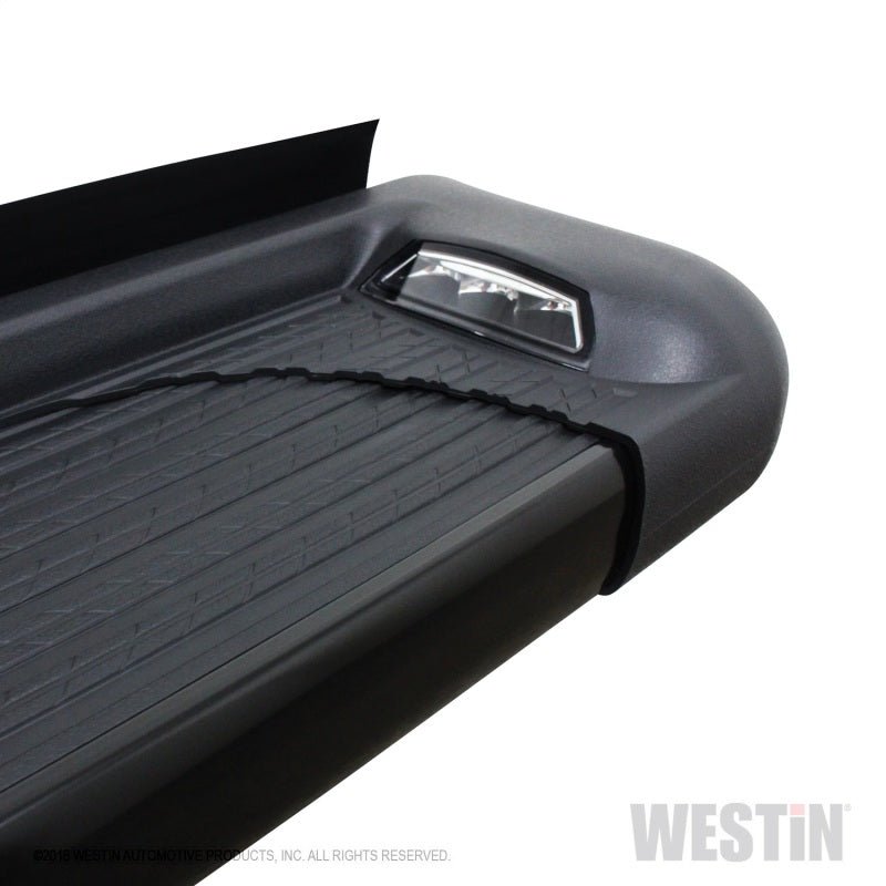 Westin SG6 Aluminum LED Running Boards 83in - Blk