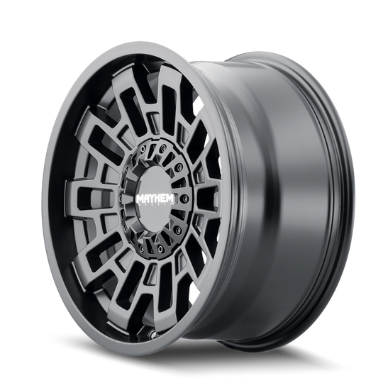 Mayhem 8113 Cortex 20x10 / 8x165.1 BP / -19mm Offset / 125.2mm Hub Matte Black Wheel