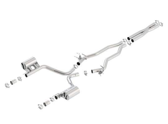 Borla 2015-2022 Charger SRT 392 / Scat Pack 6.4L Atak Catback Exhaust Single Split Rear Exit