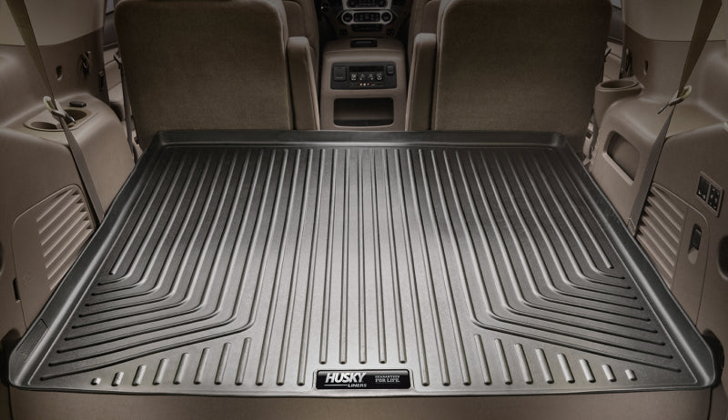 Husky Liners 07-10 Ford Expedition Eddie Bauer/08-15 Lincoln Navigator Cargo Liner - Tan