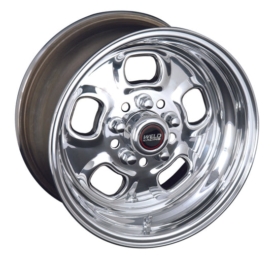 Weld Rodlite 15x14 / 5x4.5 & 5x4.75 BP / 6.5in. BS Polished Wheel - Non-Beadlock