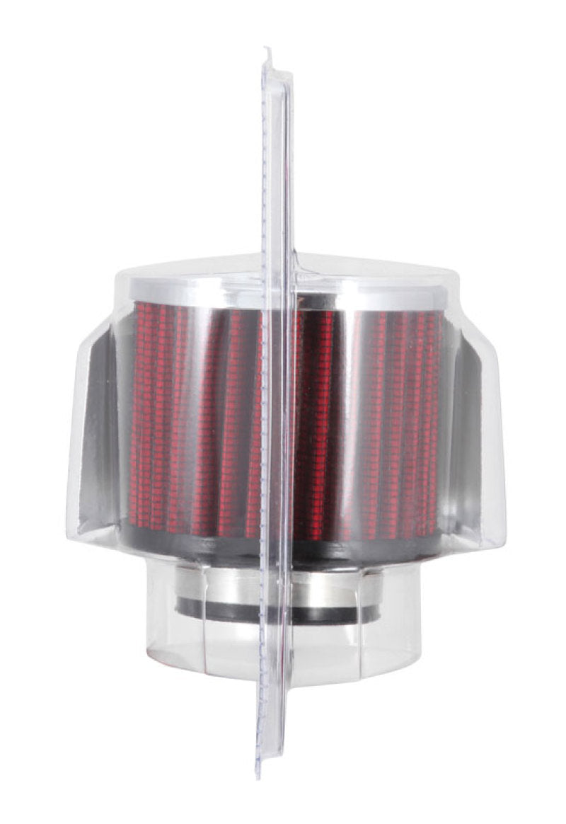 K&amp;N 1.5in Flange ID x 3in OD x 2.5in Height Clamp On Crankcase Vent Filter