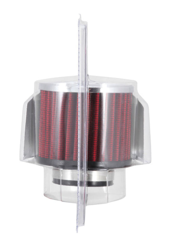 K&amp;N 1.5in Flange ID x 3in OD x 2.5in Height Clamp On Crankcase Vent Filter
