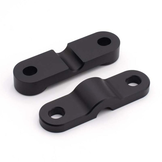 BLOX Racing 2-Pc Solid Shifter Bushing Kit Rear - Civic Integra - Black