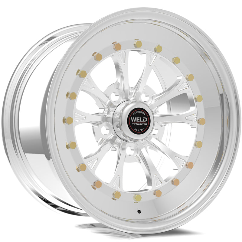 Weld Vitesse 15x12 / 5x4.5 BP / 6.5in. BS Polished Wheel - Non-Beadlock