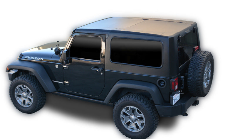 DV8 Offroad 07-18 Jeep Wrangler JK 2 Piece Square Back Hard Top (2 Door)