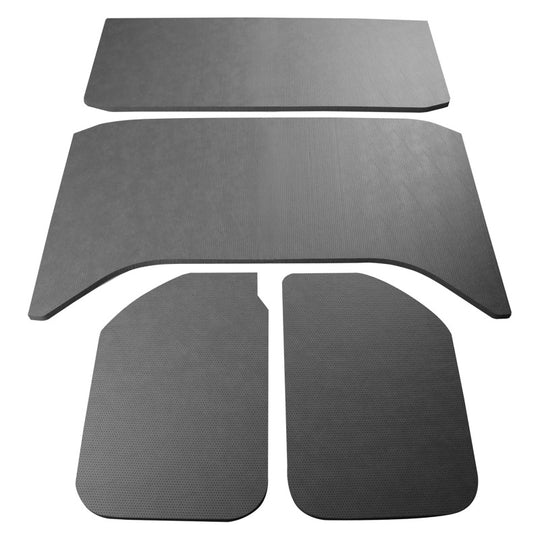 DEI 11-18 Jeep Wrangler JK 4-Door Boom Mat Headliner - 4 Piece - Gray Leather Look