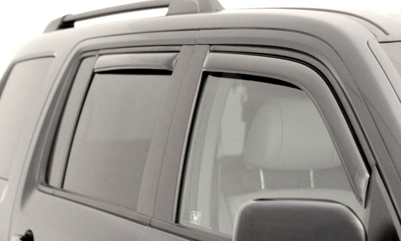 AVS 01-07 Toyota Sequoia Ventvisor In-Channel Front &amp; Rear Window Deflectors 4pc - Smoke