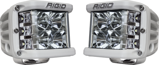 Rigid Industries D-SS - Flood - Set of 2 - White Housing