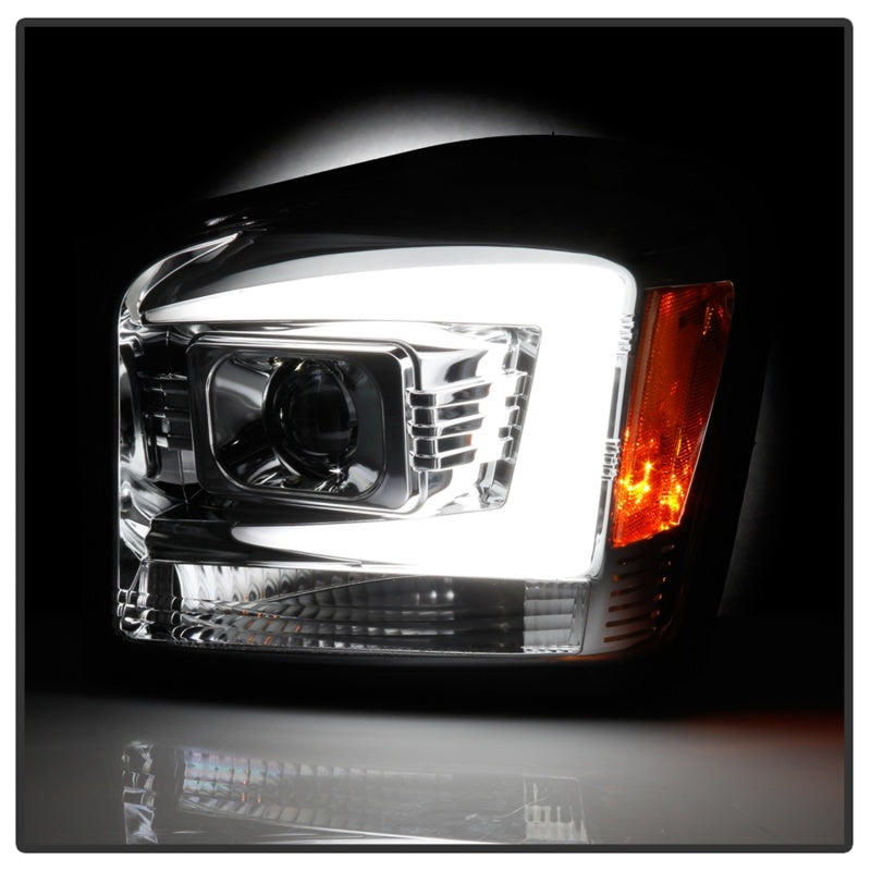 Spyder 04-06 Dodge Durango Projector Headlights - Chrome PRO-YD-DDU04-LB-C