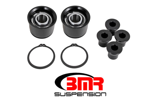 BMR 15-17 S550 Mustang Premium Rear Lower Control Arm Bearing Kit - Black