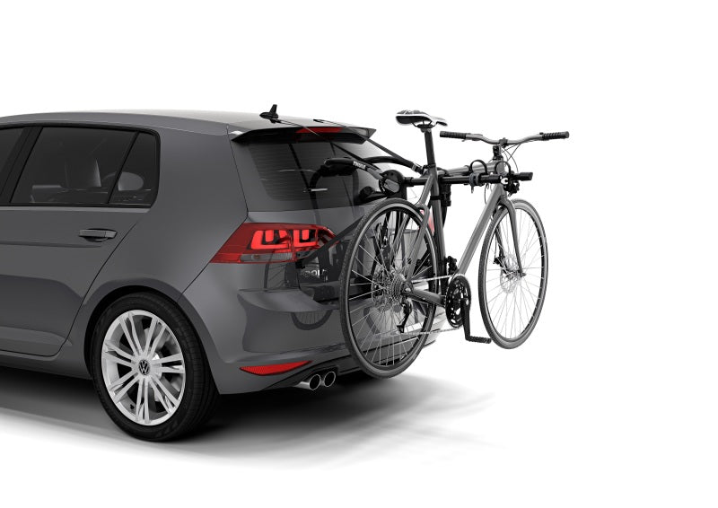 Thule Gateway Pro 2 Hanging-Style Trunk Bike Rack w/Anti-Sway Cages (Up to 2 Bikes) - Black