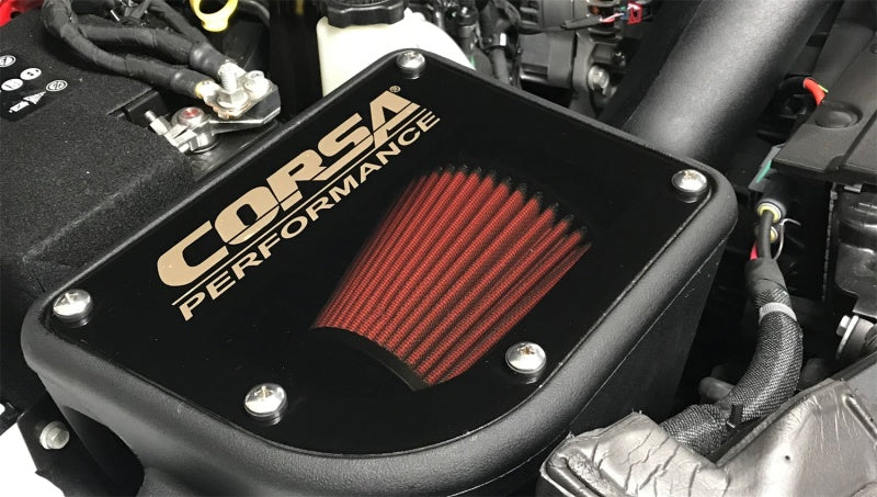 Corsa 2018-2024 Jeep Wrangler JL 3.6L V6 Cold Air Intake with DryTech Filter