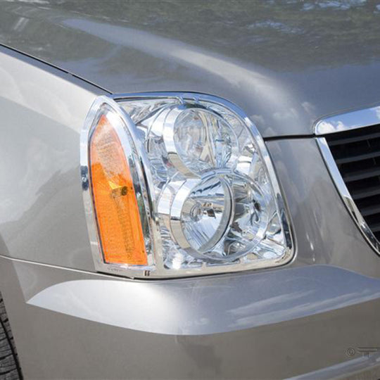 Putco 07-14 GMC Yukon XL Head Lamp Overlays & Rings