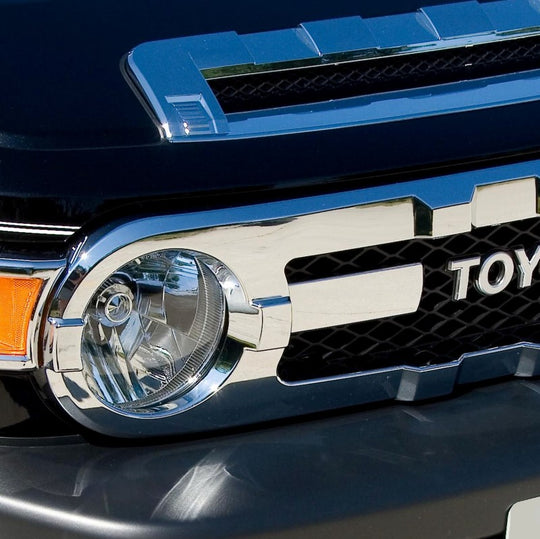 Putco 07-14 Toyota FJ Cruiser Chrome Trim Grille Covers