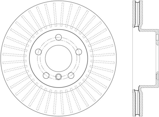 StopTech Drilled Sport Brake Rotor