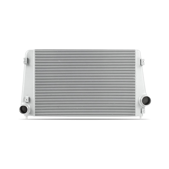 Mishimoto 17-19 GM L5P Duramax Intercooler Kit - Silver w/ Polished Pipes