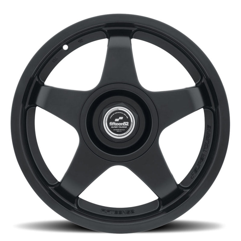 fifteen52 Chicane 17x7.5 4x100/4x108 42mm ET 73.1mm Center Bore Asphalt Black Wheel