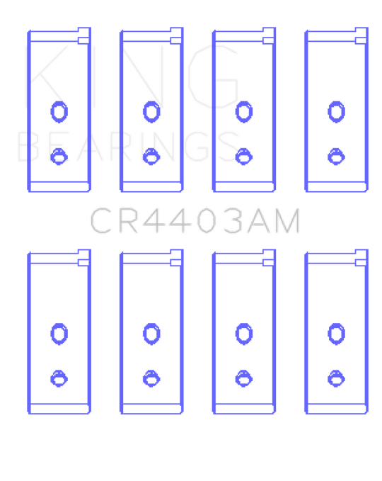 King Austin/MG B-Series (Size Standard) Connecting Rod Bearing Set