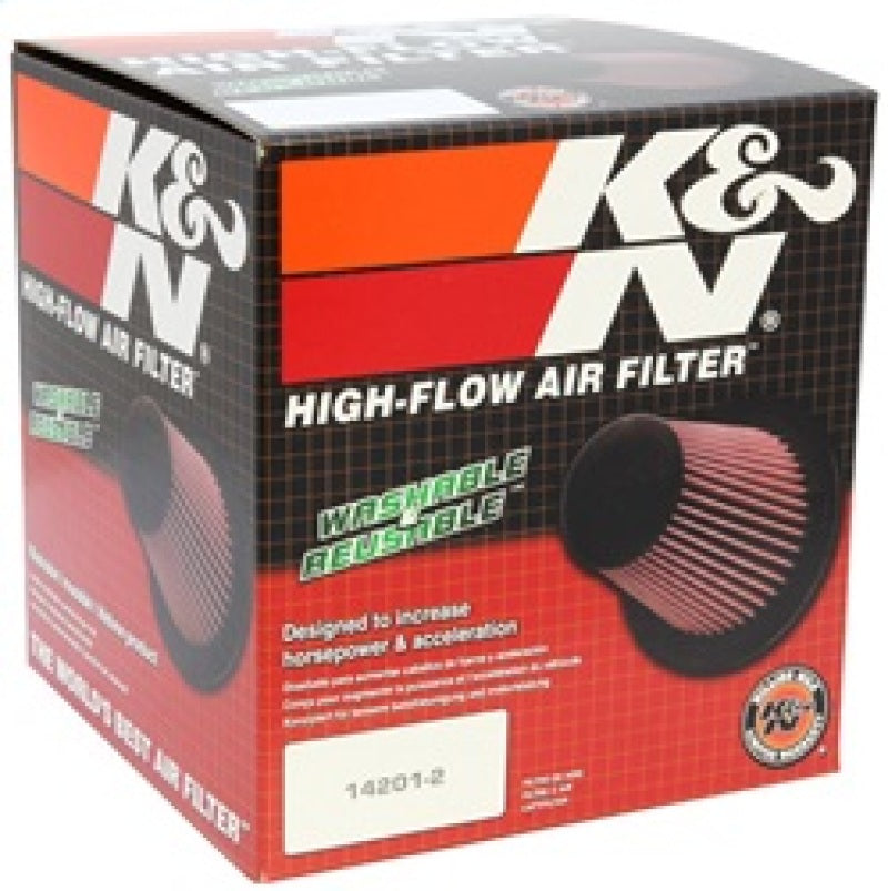 K&amp;N Universal Clamp-On Air Filter 6in FLG / 7-1/2in B / 5in T / 7-1/2in H