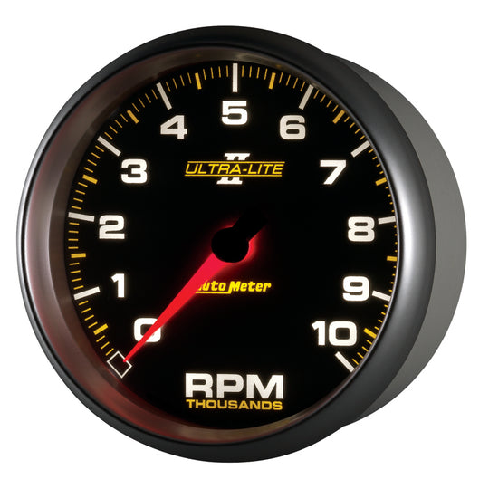 Autometer Ultra-Lite II 5 Inch 10000 RPM In-Dash Tachometer