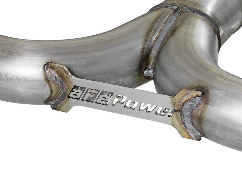 aFe Takeda 2-1/2in 304 SS Axle-Back Exhaust w/ Polished Tips 14-18 Mazda 3 L4 2.0L/2.5L