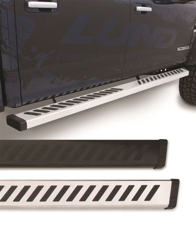 Lund 17-23 Ford F-250/350/450 Super Duty Crewcab Summit Ridge 2.0 Running Boards - Black